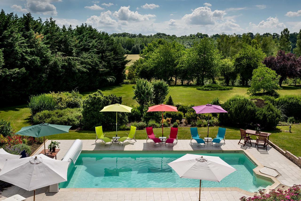 Bed and Breakfast Domaine Du Bois Des Anges Germigny-l'Eveque Zewnętrze zdjęcie